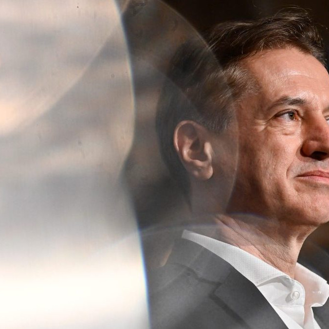 Líder stredoľavicového liberálneho Hnutia Sloboda Robert Golob.