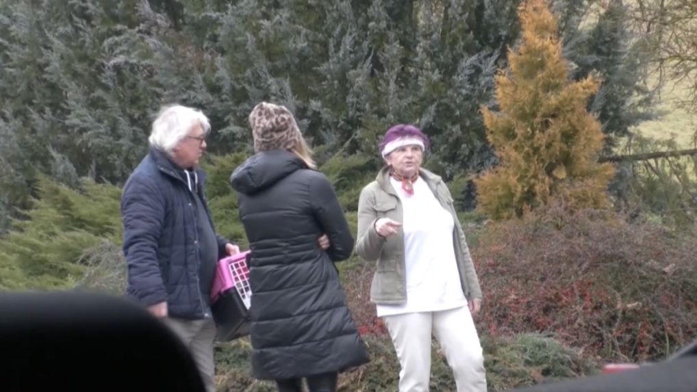 Rozhovor štábu Reportérov s veterinárkou z Hnúšte na skrytej kamere.