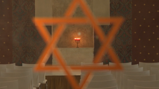 Synagóga v Leviciach.