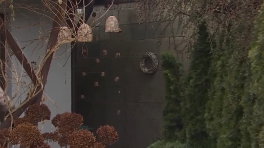 Na snímke problémový múr.