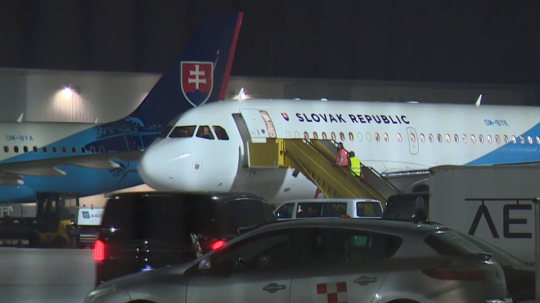 Na snímke lietadlo.