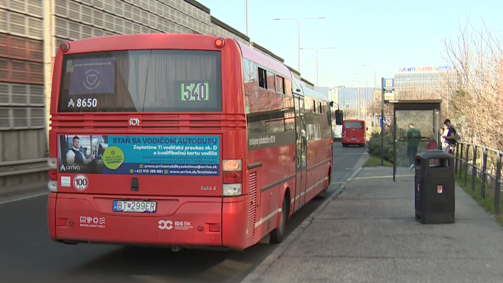 zastávka v Bratislave