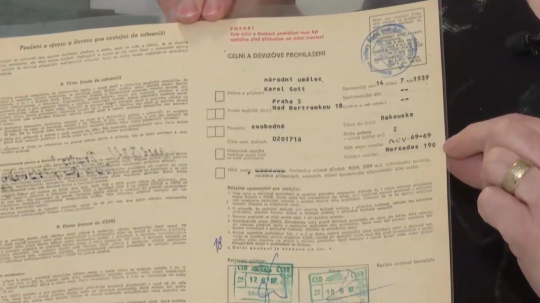 Na snímke prehlásenie K. Gotta.