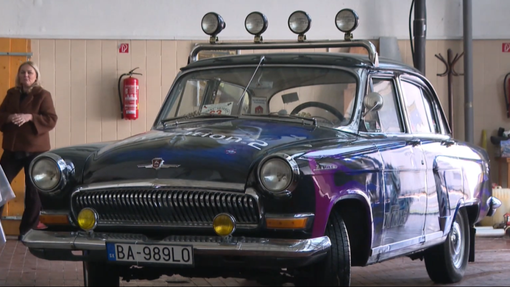 Na snímke veterán pána Jozefa.