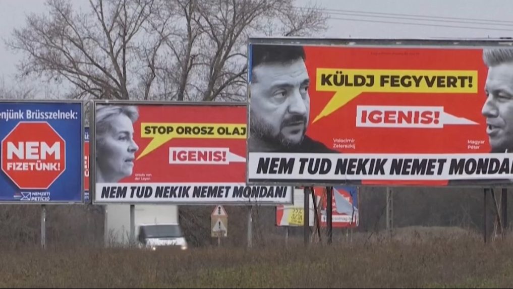 Bilboardy v Maďarsku.
