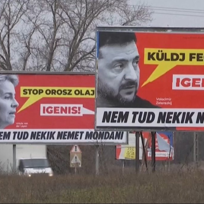 Bilboardy v Maďarsku.