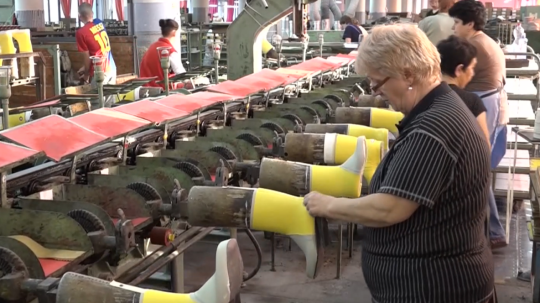 Na snímke závod Vulkan Partizánske.