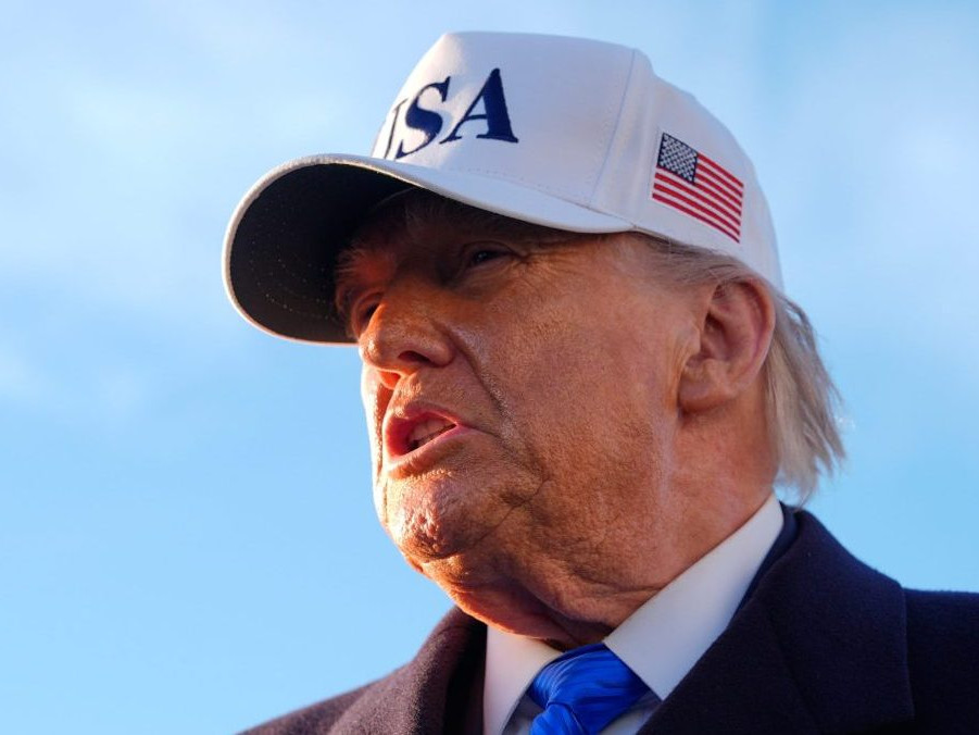 Na snímke Donald Trump.