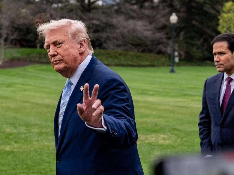 Na snímke Donald Trump.