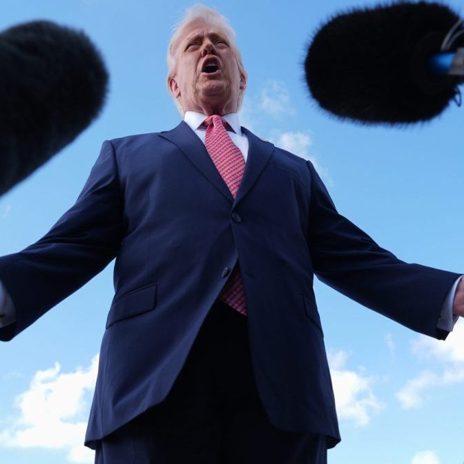 Na snímke Donald Trump.