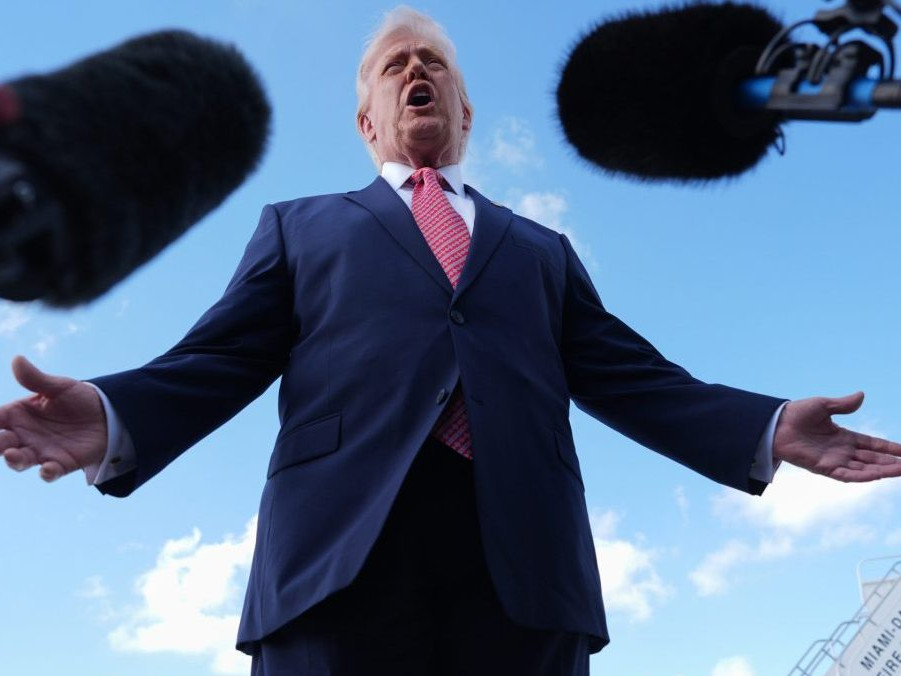 Na snímke Donald Trump.