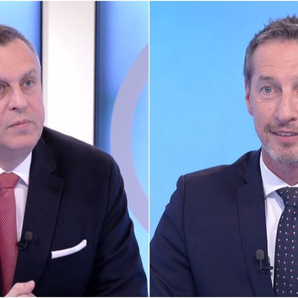 Na snímke Andrej Danko a Milan Majerský.