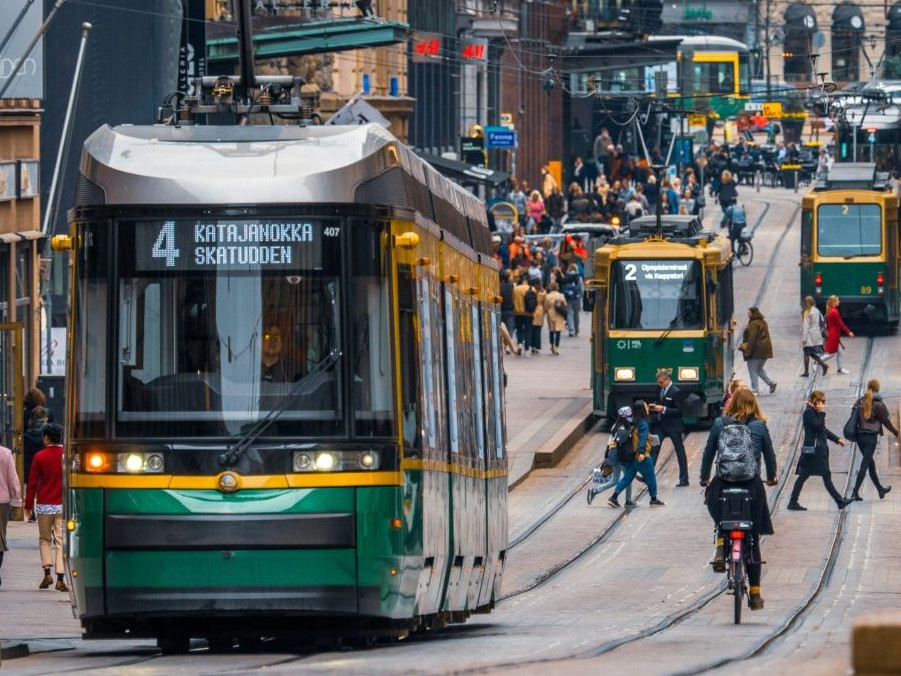 Na ilustračnej snímke Helsinki vo Fínsku.