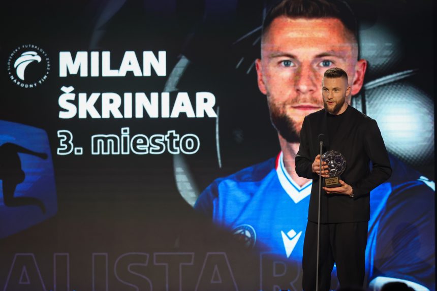 Na sn&iacute;mke Milan &Scaron;kriniar.