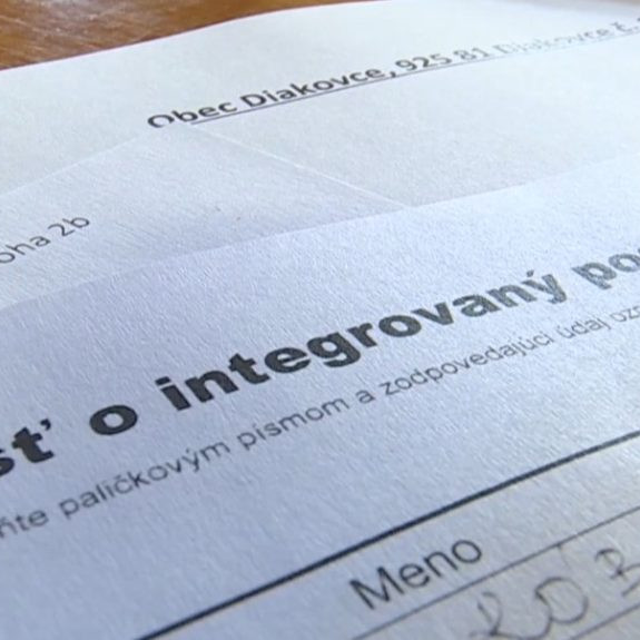 Na ilustračnej snímke žiadosť o integrovaný posudok.