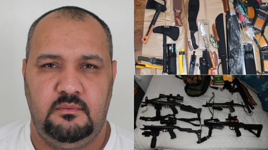 Slovák Štefan Fényes, ktorého v Británii zadržali za nelegálnu muníciu.