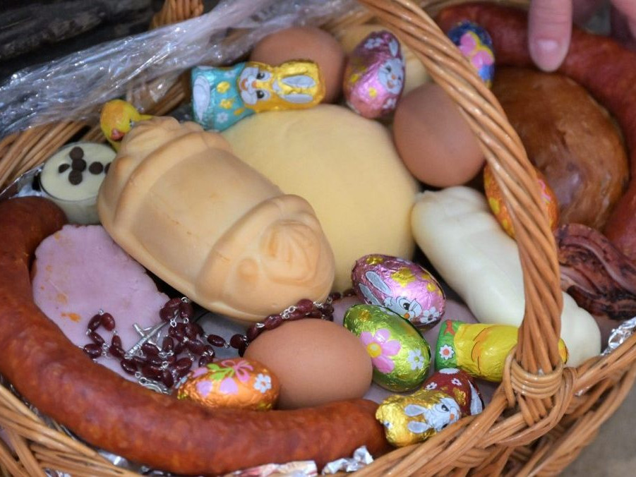 veľkonočný košík