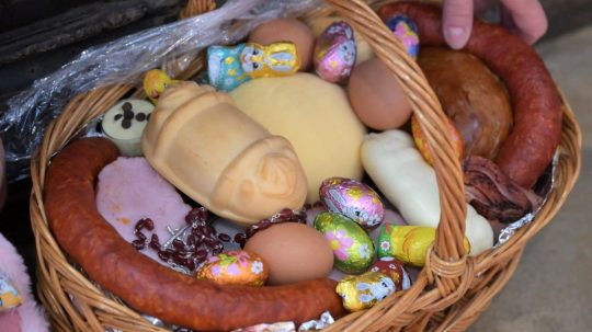 veľkonočný košík