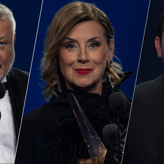 Na snímke Vít Bojňanský, Alena Heribanová a Milan Ondrík.