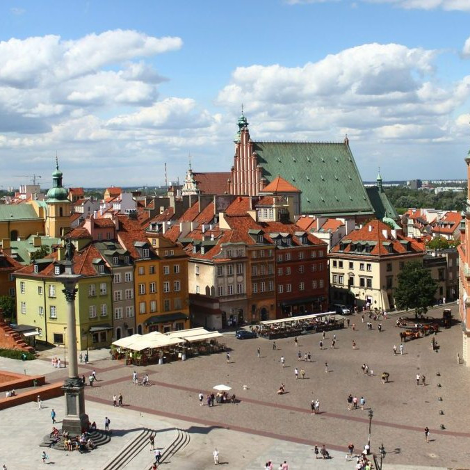 Ilustračná snímka poľskej metropoly.