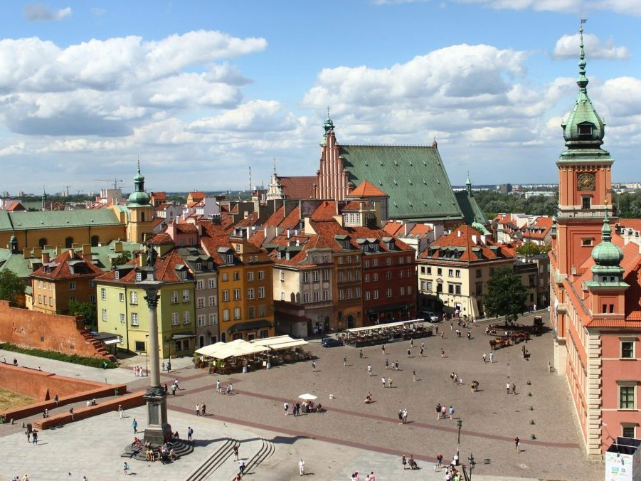 Ilustračná snímka poľskej metropoly.