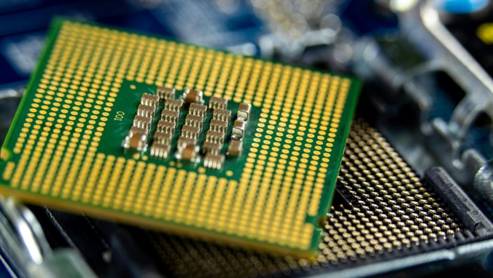 Na ilustračnej snímke mikročip.