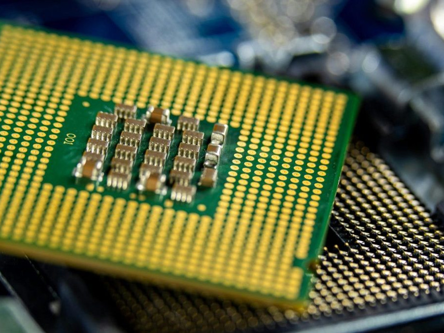 Na ilustračnej snímke mikročip.