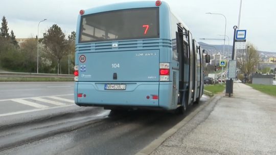 autobus v Nitre