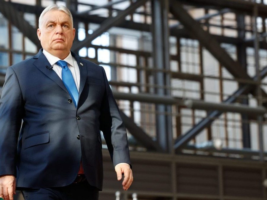 Na snímke Viktor Orbán.