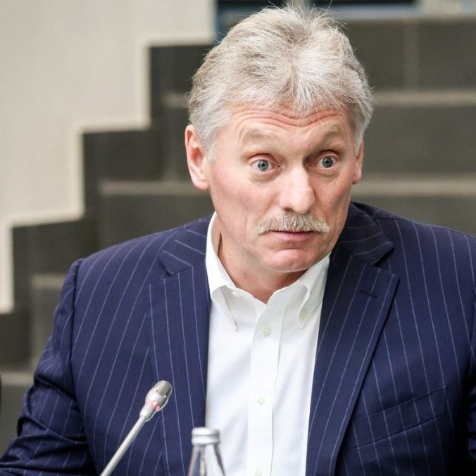 Na snímke Dmitrij Peskov.