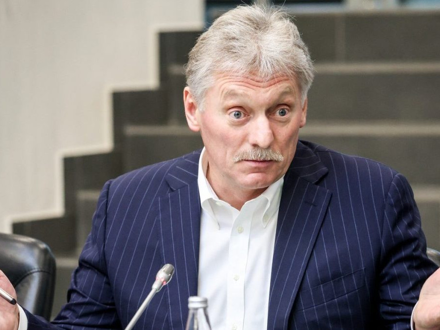 Na snímke Dmitrij Peskov.