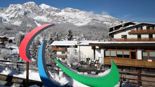 Dejisko paralympijských hier 2026.