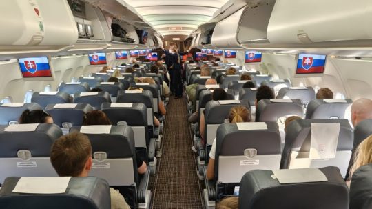 Na ilustračnej snímke slovenský vládny špeciál.