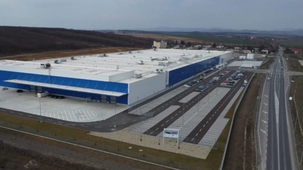 Na snímke závod nemeckého investora v Rimavskej Sobote.