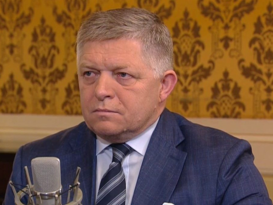 Na snímke Robert Fico.