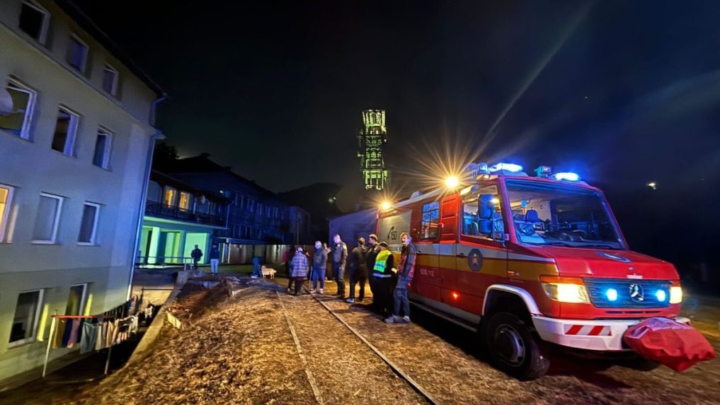 Hasiči zasahovali v Rudňanoch.