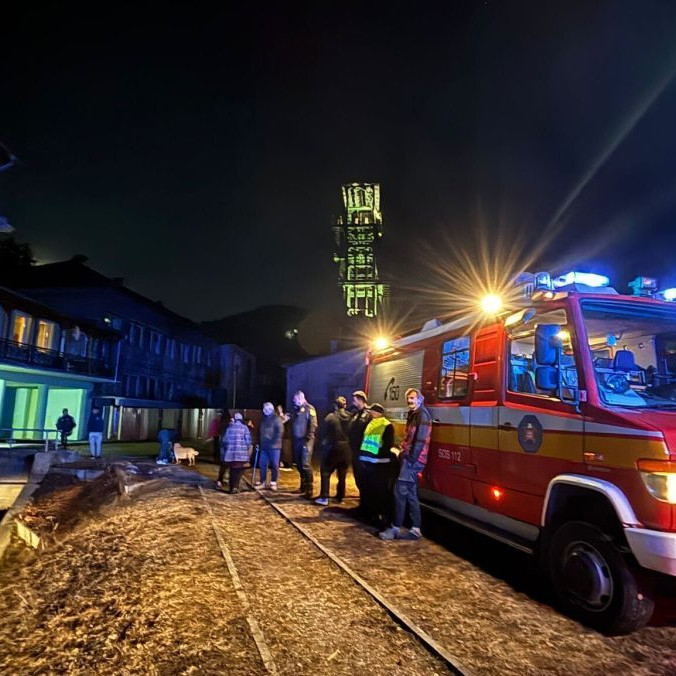 Hasiči zasahovali v Rudňanoch.