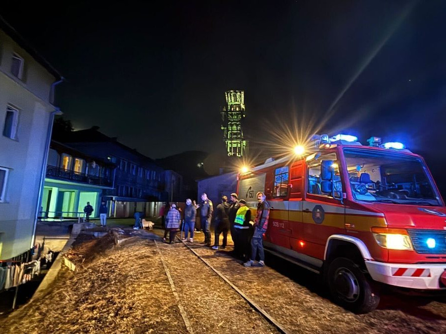 Hasiči zasahovali v Rudňanoch.