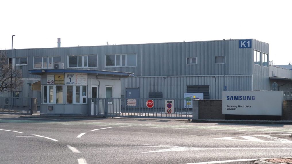 Na ilustračnej snímke závod Samsungu.