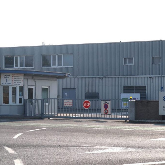 Na ilustračnej snímke závod Samsungu.