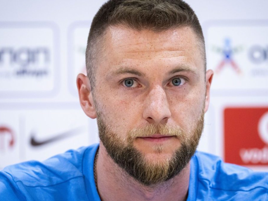 Slovenský futbalista Milan Škriniar.