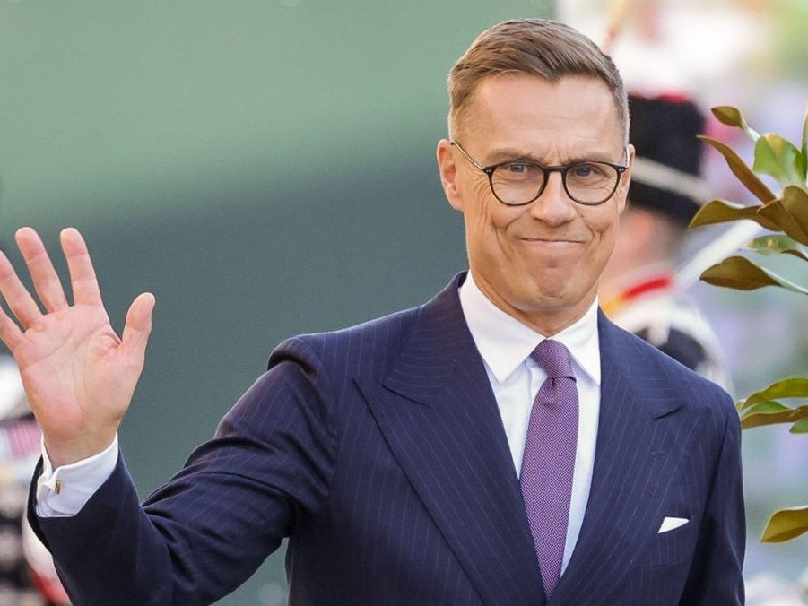 Na snímke Alexander Stubb.
