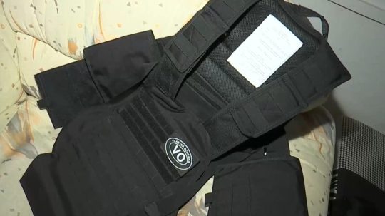 Na snímke bezpečnostná vesta.