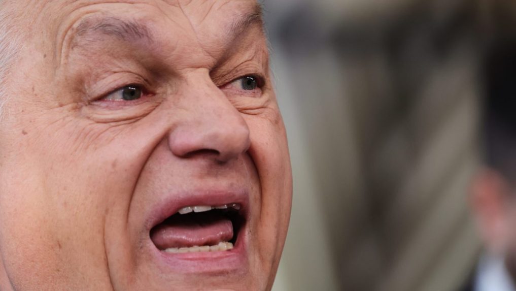 Na snímke Viktor Orbán.