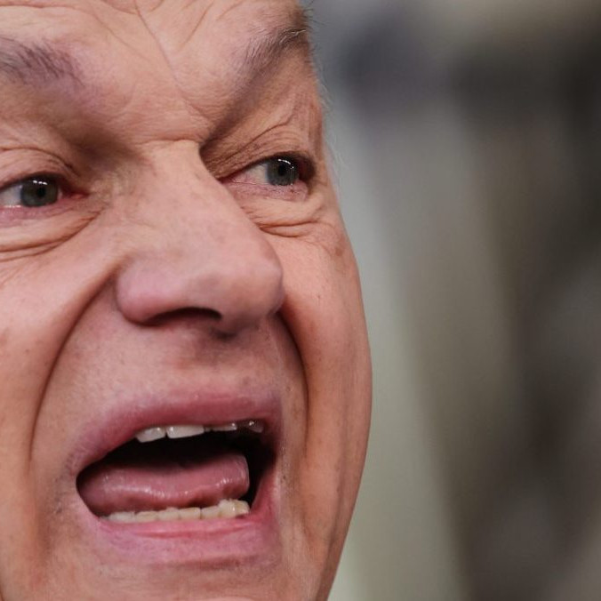 Na snímke Viktor Orbán.