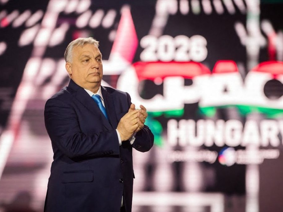 Na snímke Viktor Orbán.