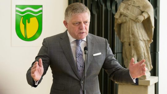 Premiér Robert Fico.