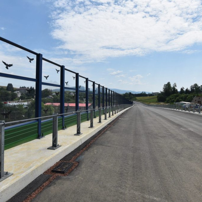 Výstavba druhej etapy obchvatu Brezna.