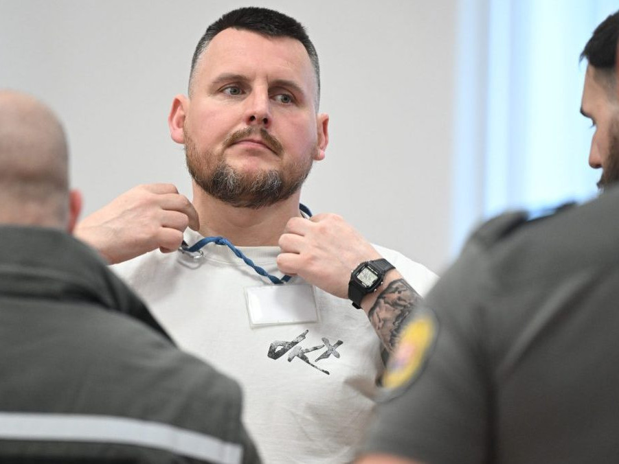 Daniel Bombic na súde.