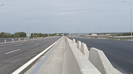 Znovuotvorený úsek diaľnice D1.